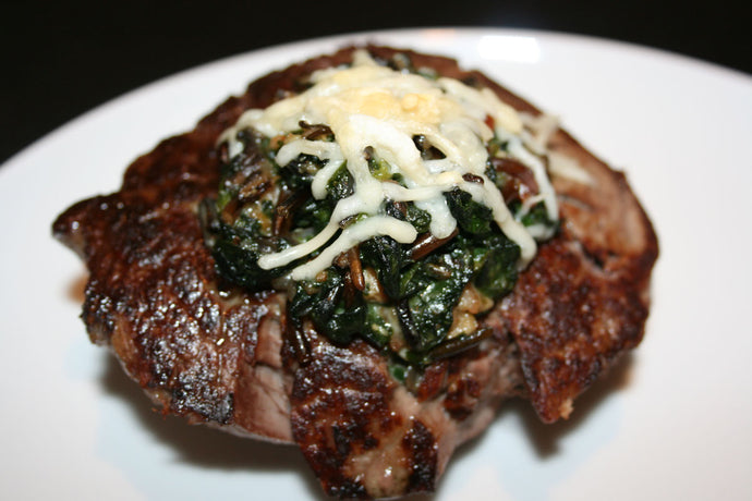 Wild Bacon-Bleu Stuffed Filet Mignon