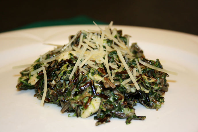 Creamy Chicken Florentine Wild Rice