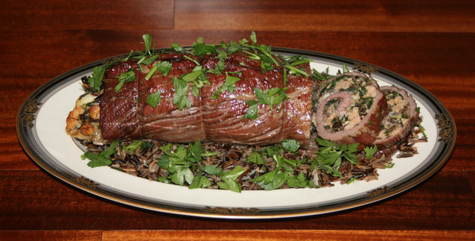 Elegant Italian Stuffed Flank Steak