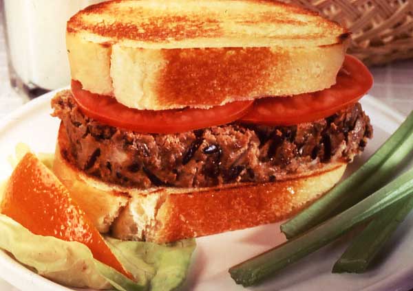 Zesty Wild Rice Meatloaf
