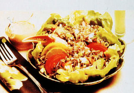 Wild Rice Seafood Salad