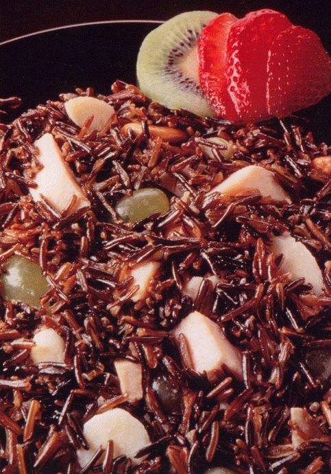 Grape'n Chicken Wild Rice Salad