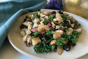 Wild Rice Chicken, Pear & Havarti Salad