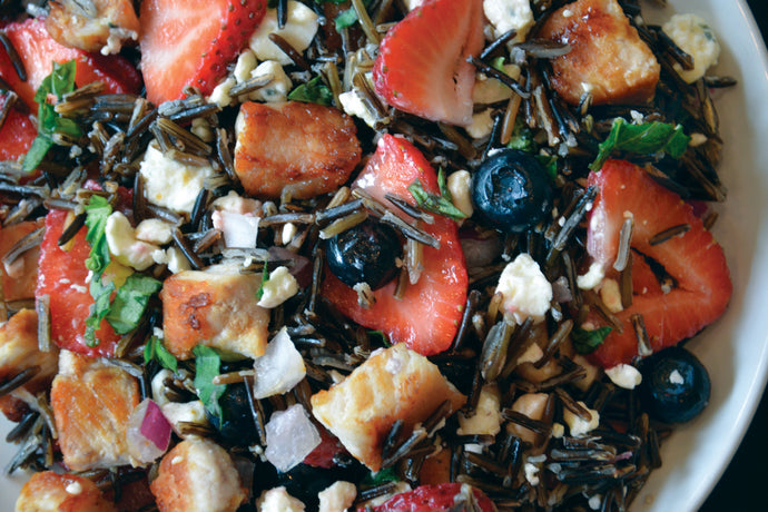 Berry Best Pork & Wild Rice Salad