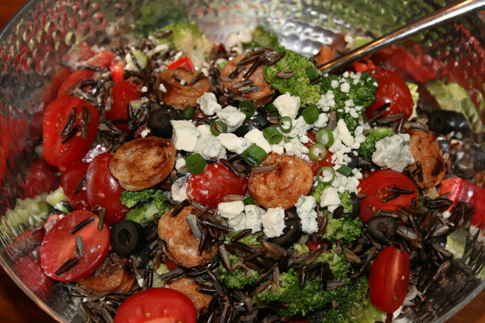Mediterranean Wild Rice Salad