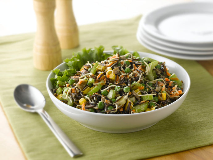 Sweet Pea Wild Rice Salad