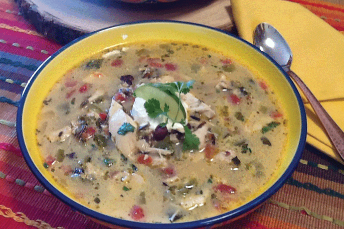 Border Wild Rice & Pollo Sopa