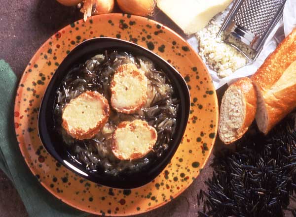 Wild Rice Onion Soup