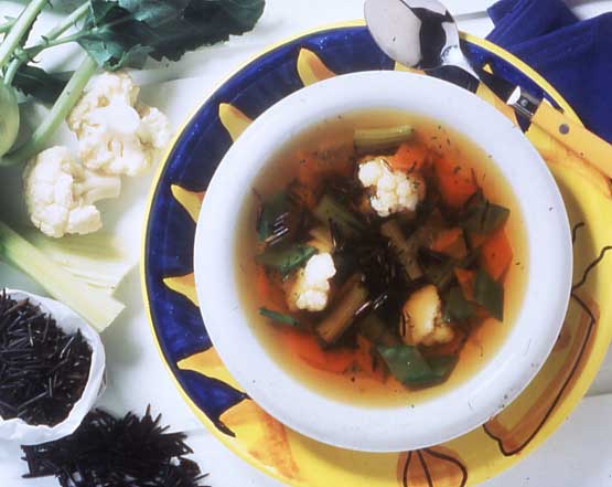 Minestrone with Wild Rice