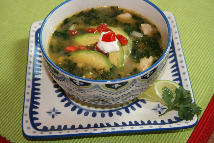 Santa Fe Chicken & Wild Rice Soup