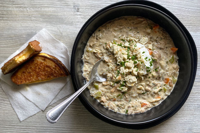 Pheasant and Wild Rice Soup